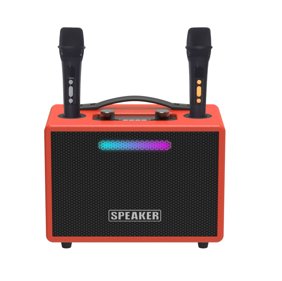 M3 60W Wireless Karaoke Speaker with Dual Microphones