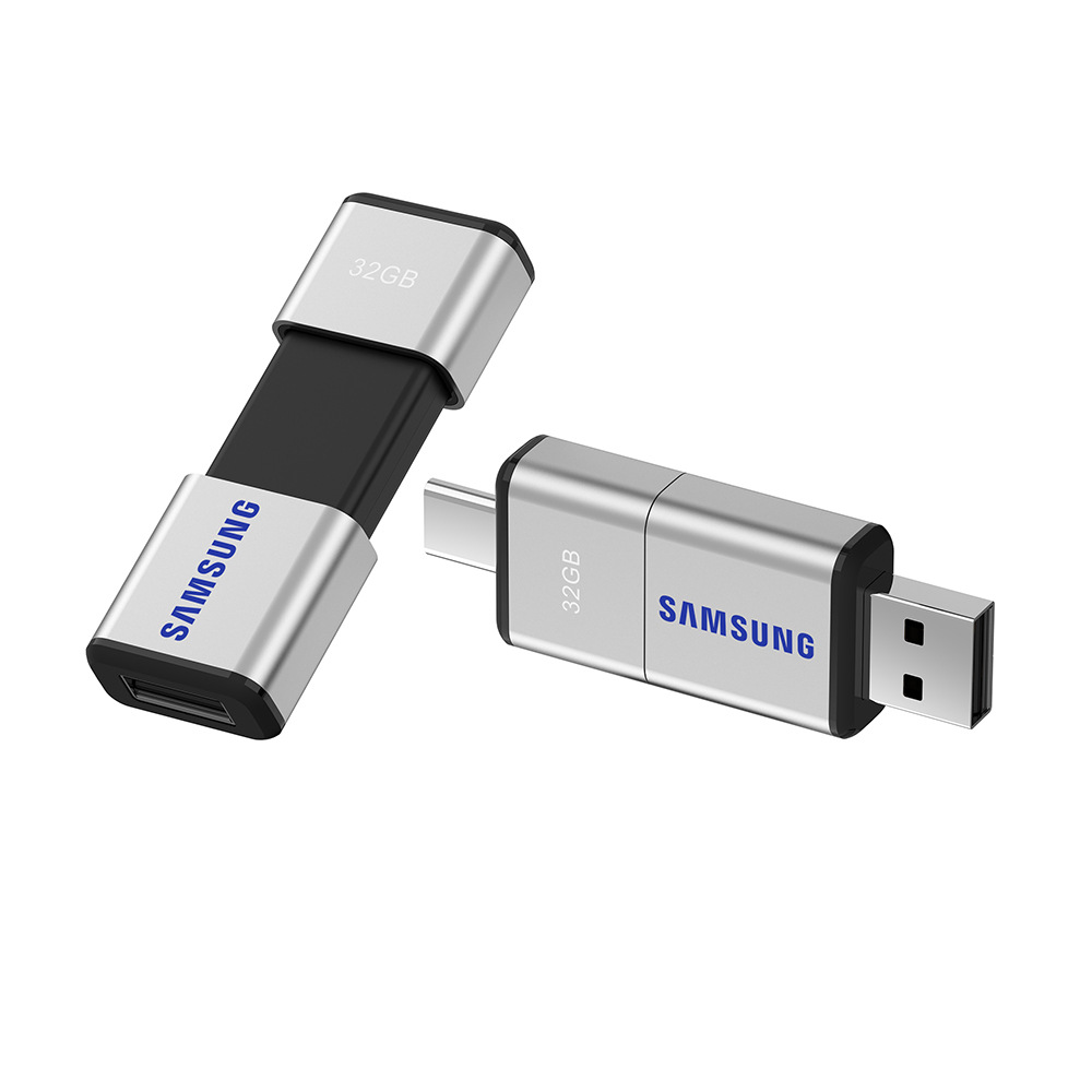 Type-C mobile phone USB flash drive OTG push-pull USB flash drive