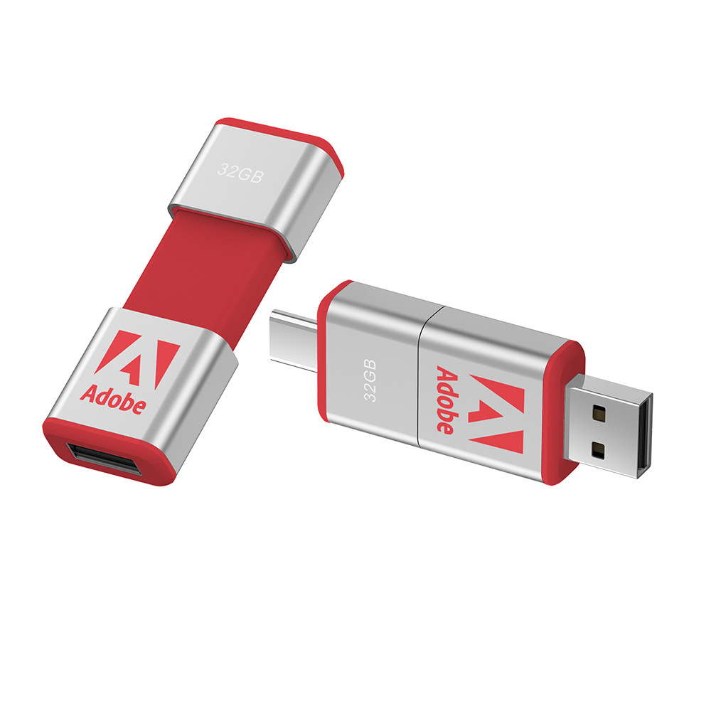 Type-C mobile phone USB flash drive OTG push-pull USB flash drive