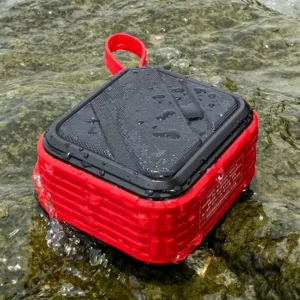 W04 Rugged IPX7 Waterproof Bluetooth Speaker 5W Deep Bass Sound Portable Outdoor Wireless Bluetooth Speaker