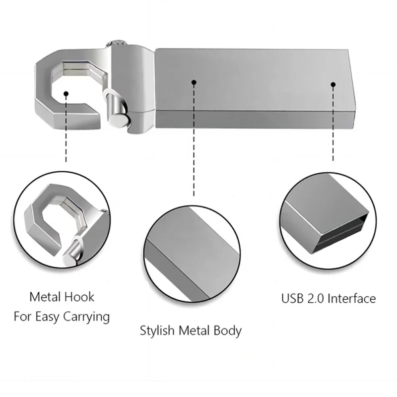 Mini Metal Key Usb Flash Drive Custom With Logo