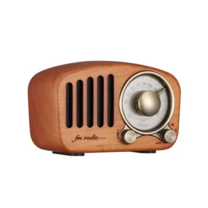 Retro Wood Bluetooth Speaker Vintage Radio