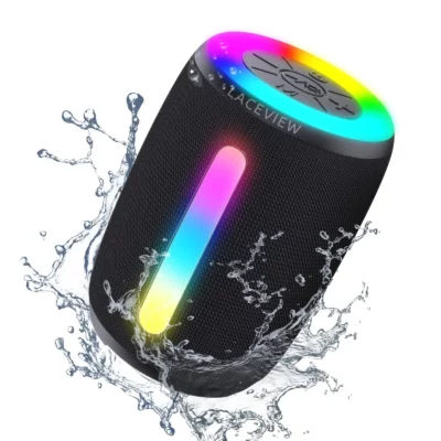 LED waterproof wireless portable speakers