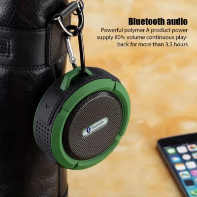 Portable Bluetooth speaker waterproof wireless hands-free speaker outdoor suction cup mini car subwoofer small speaker